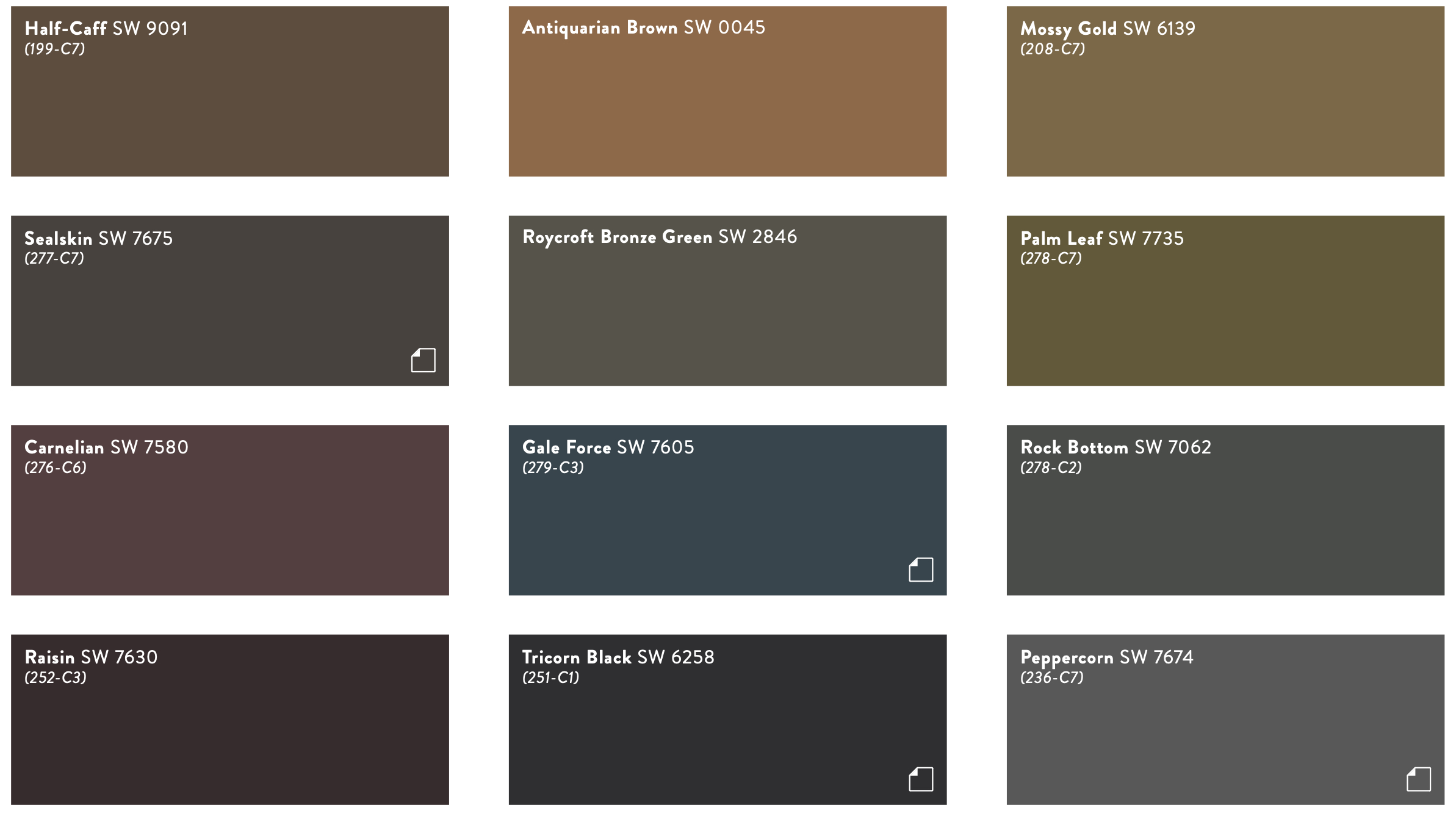 Dulux Colour Forecast 2024 – Journey palette