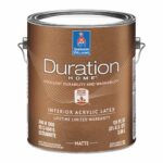 Duration Home Interior Acrylic Latex Matte paint can image