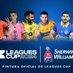 Promotional art for Sherwin-Williams Leagues Cup 2024 sponsorship