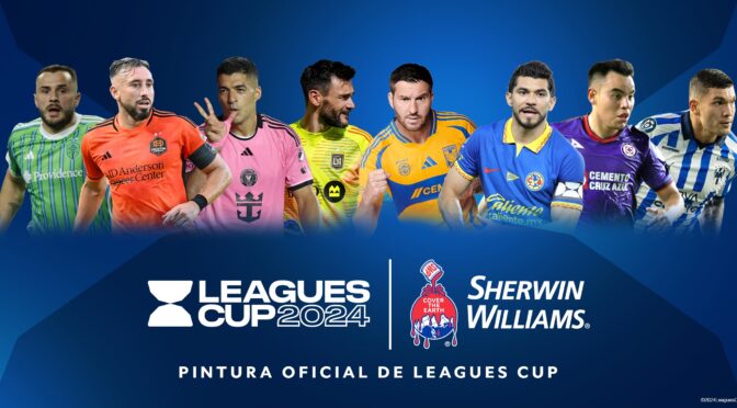 Sherwin-Williams y Leagues Cup unen fuerzas en una vibrante asociación