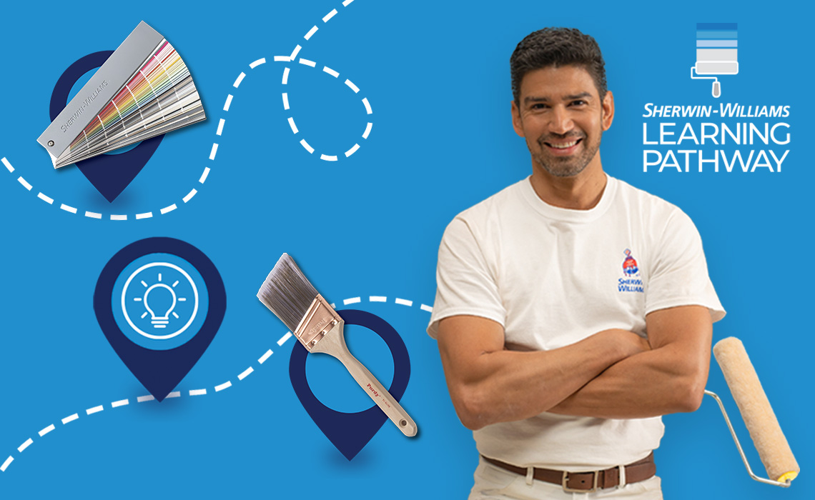 Sherwin-Williams Learning Pathway photo illustration